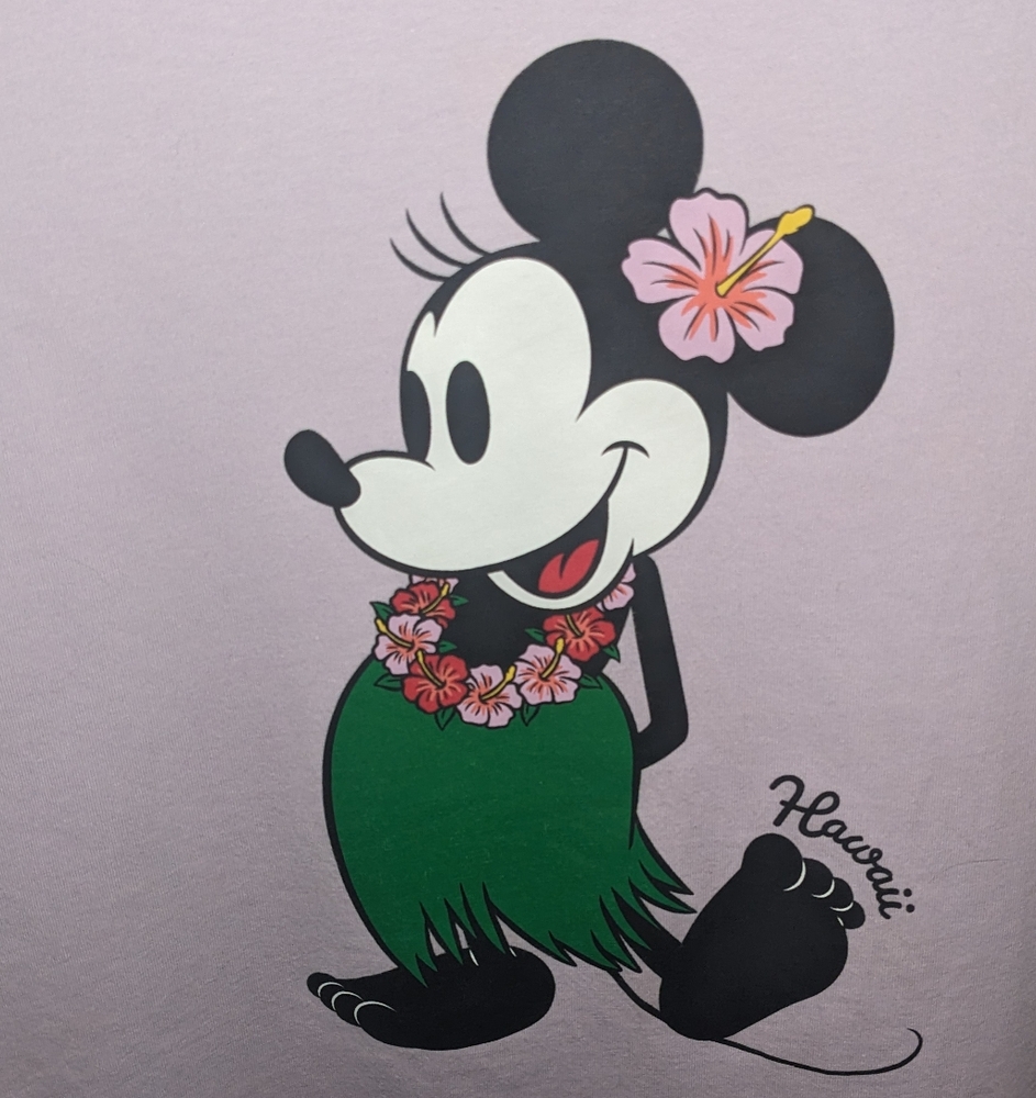 Disney Minnie Mouse Lavender Tee - Short Sleeve
